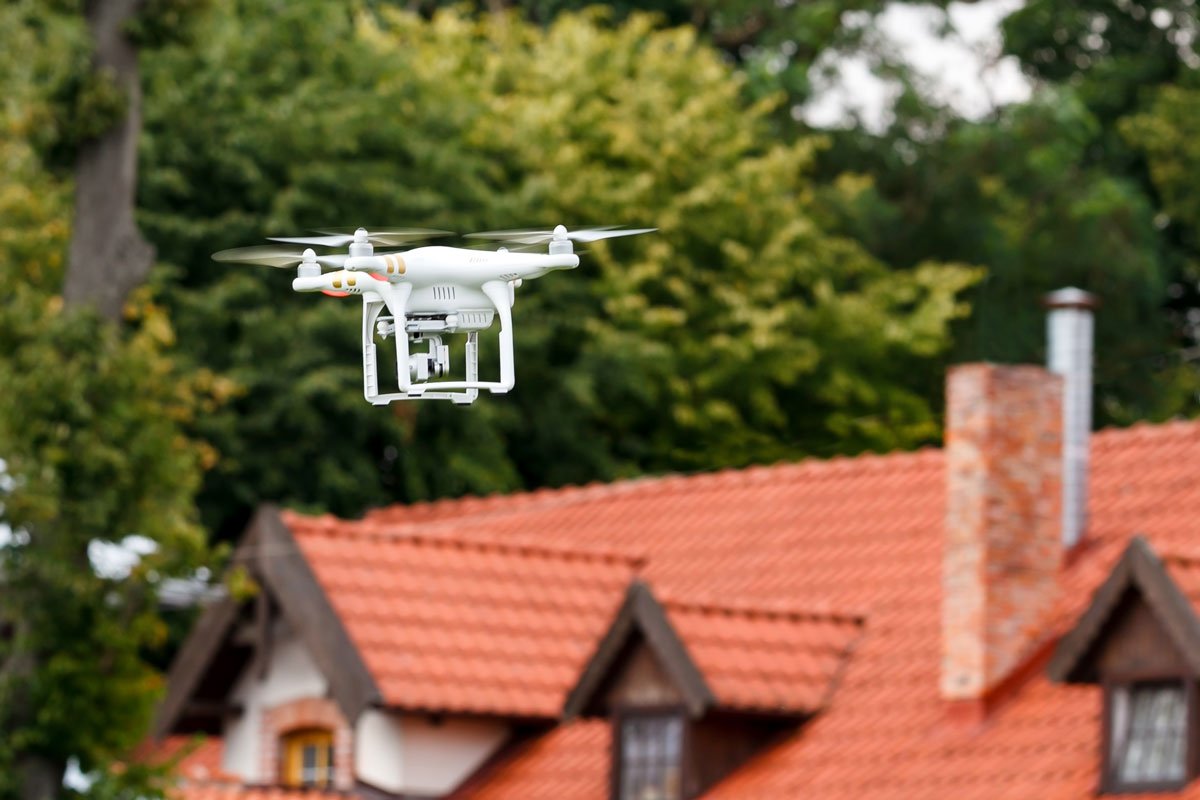 Roof Inspection with Drones